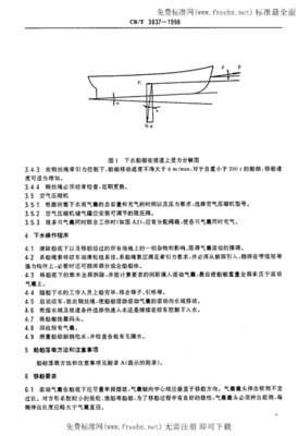 CBT 3837-1998 船舶用氣囊上排、下水工藝要求